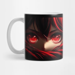 Anime eyes - Red Mug